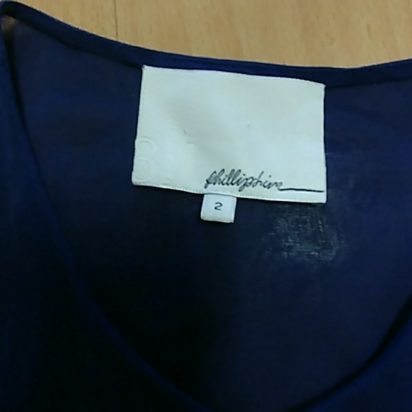 3.1 Phillip Lim Silk Jeweled  Sleeveless Top - Picture 7 of 8